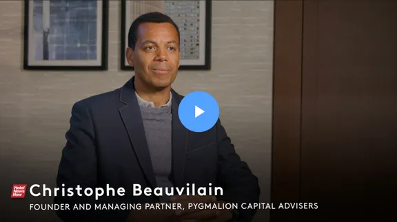 Video: Christophe Beauvilain video interview on Hotel News Now featured image